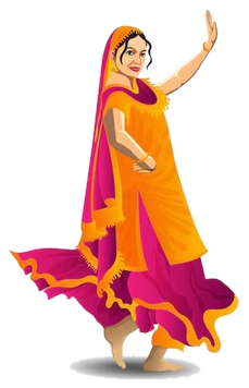 Luddi dancer illustration