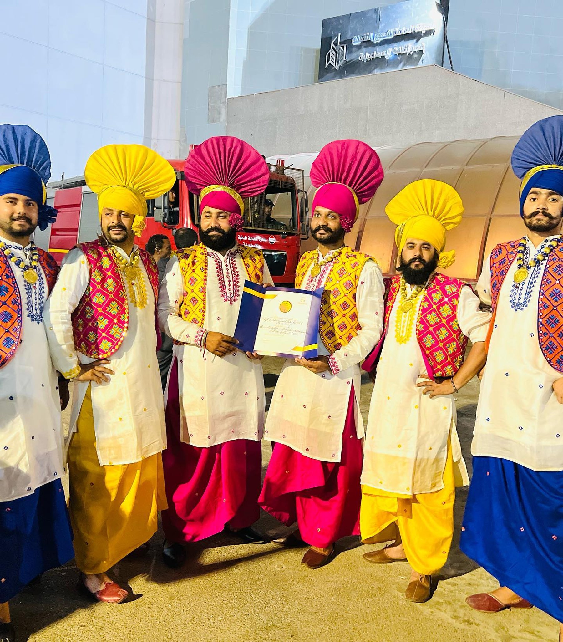 Punjabi Folk Squad team